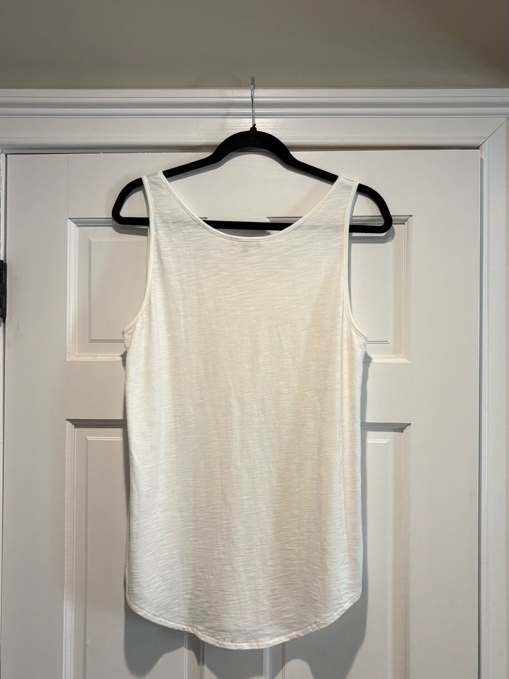 NWT Lilla P Large White Scoop Neck Tank Top - Picture 5 of 10